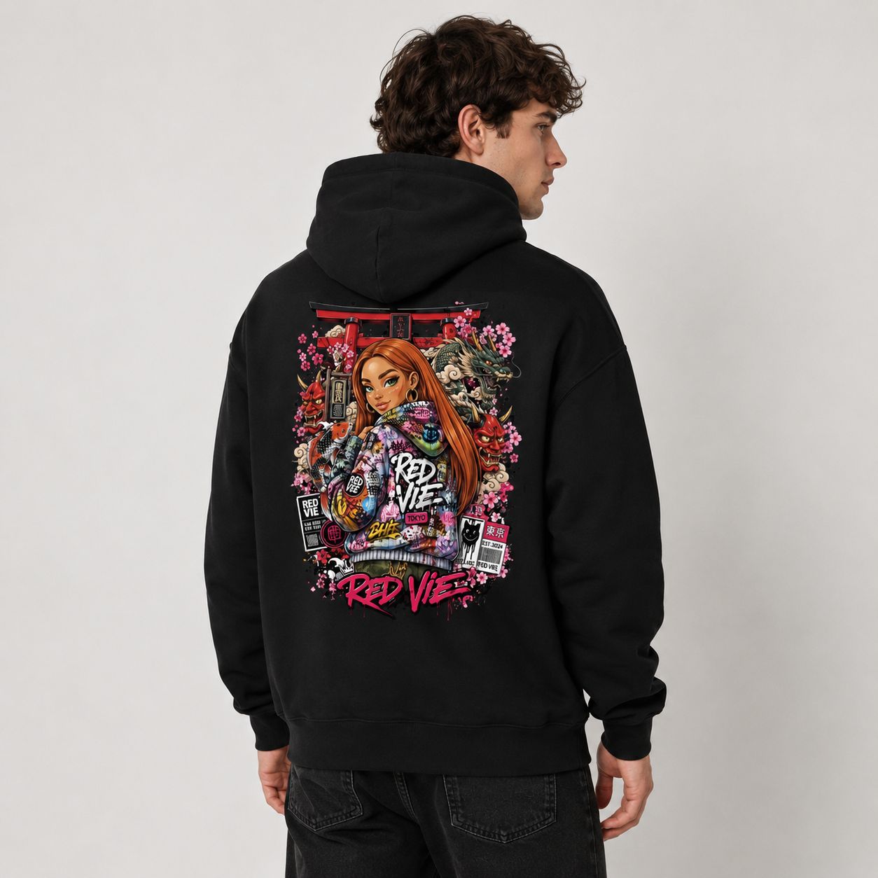 Unisex oversized hoodie
